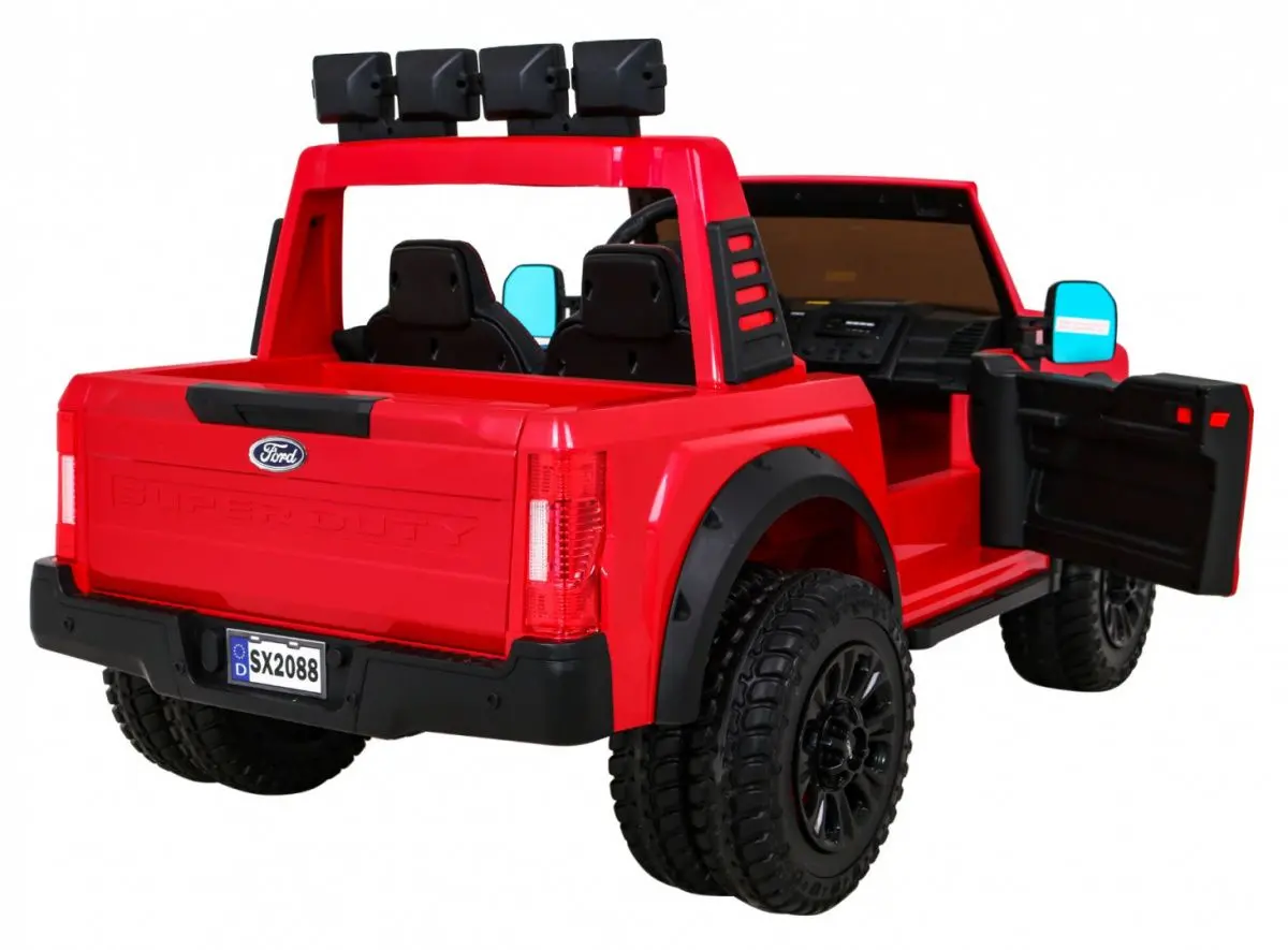 Masinuta electrica Ramiz Ford Super Duty (Red)