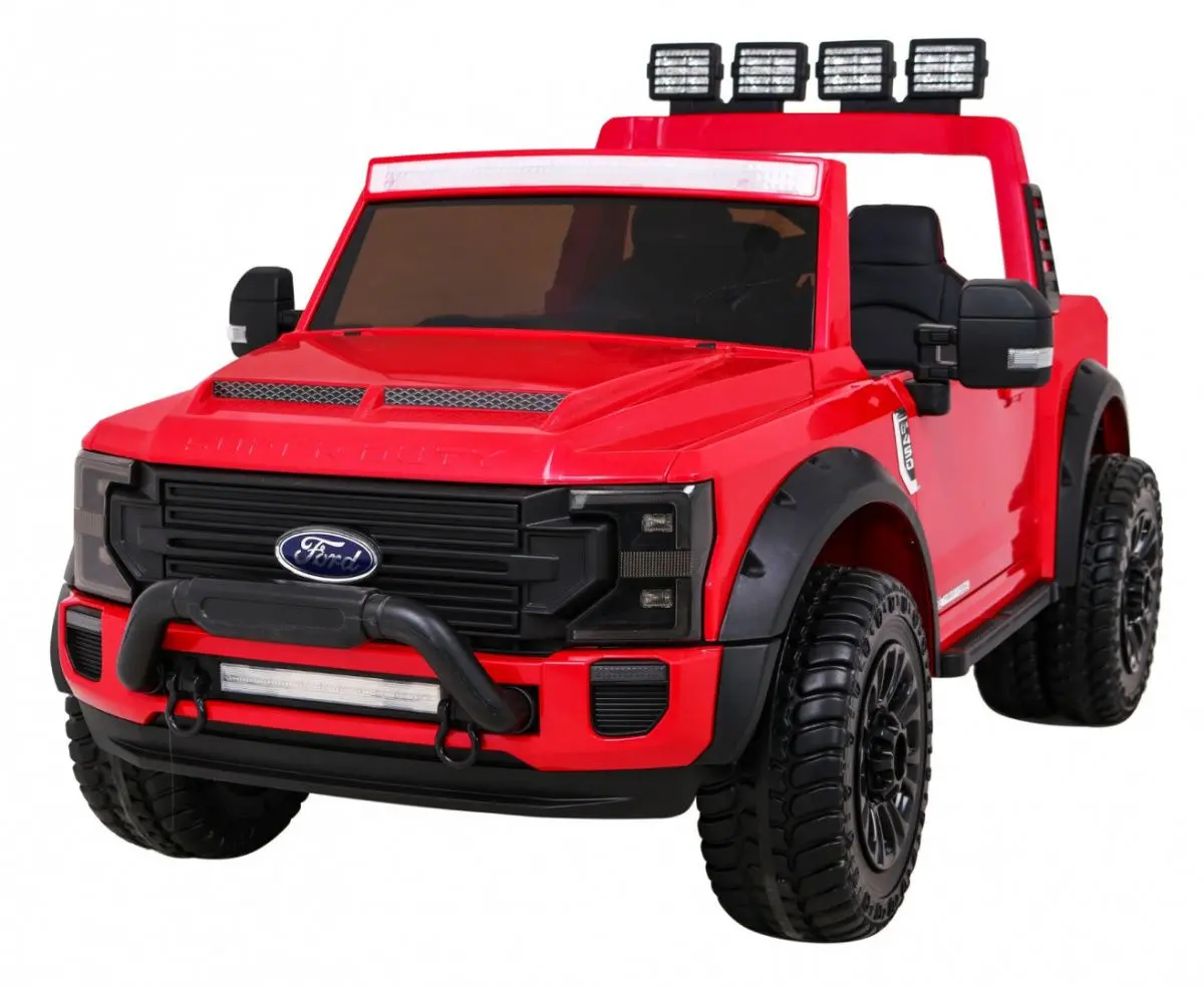 Masinuta electrica Ramiz Ford Super Duty (Red)