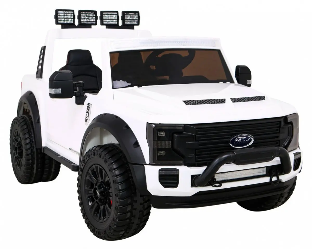 Masinuta electrica Ramiz Ford Super Duty (White)