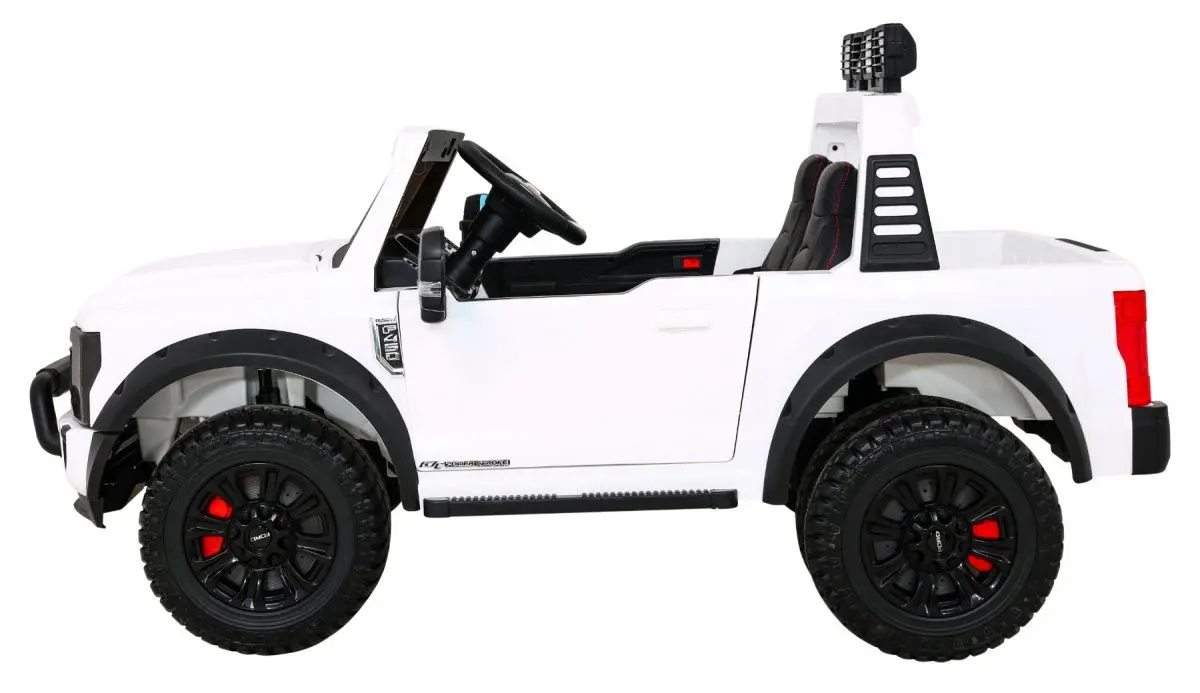 Masinuta electrica Ramiz Ford Super Duty (White)