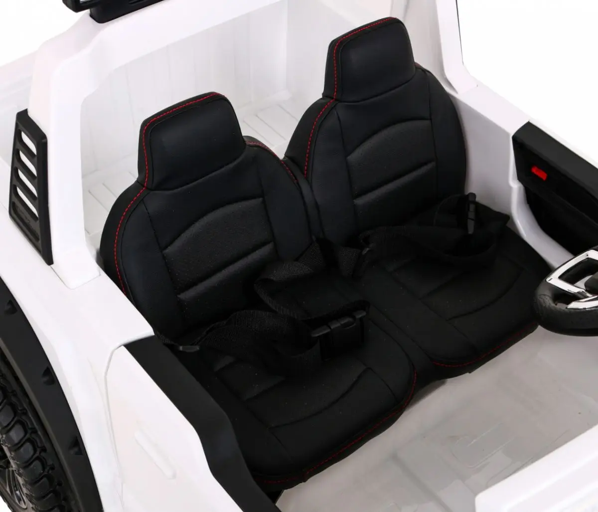 Masinuta electrica Ramiz Ford Super Duty (White)