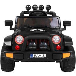 Masinuta electrică Ramiz Full Time 4WD BRD-7588 (Black) Thumb