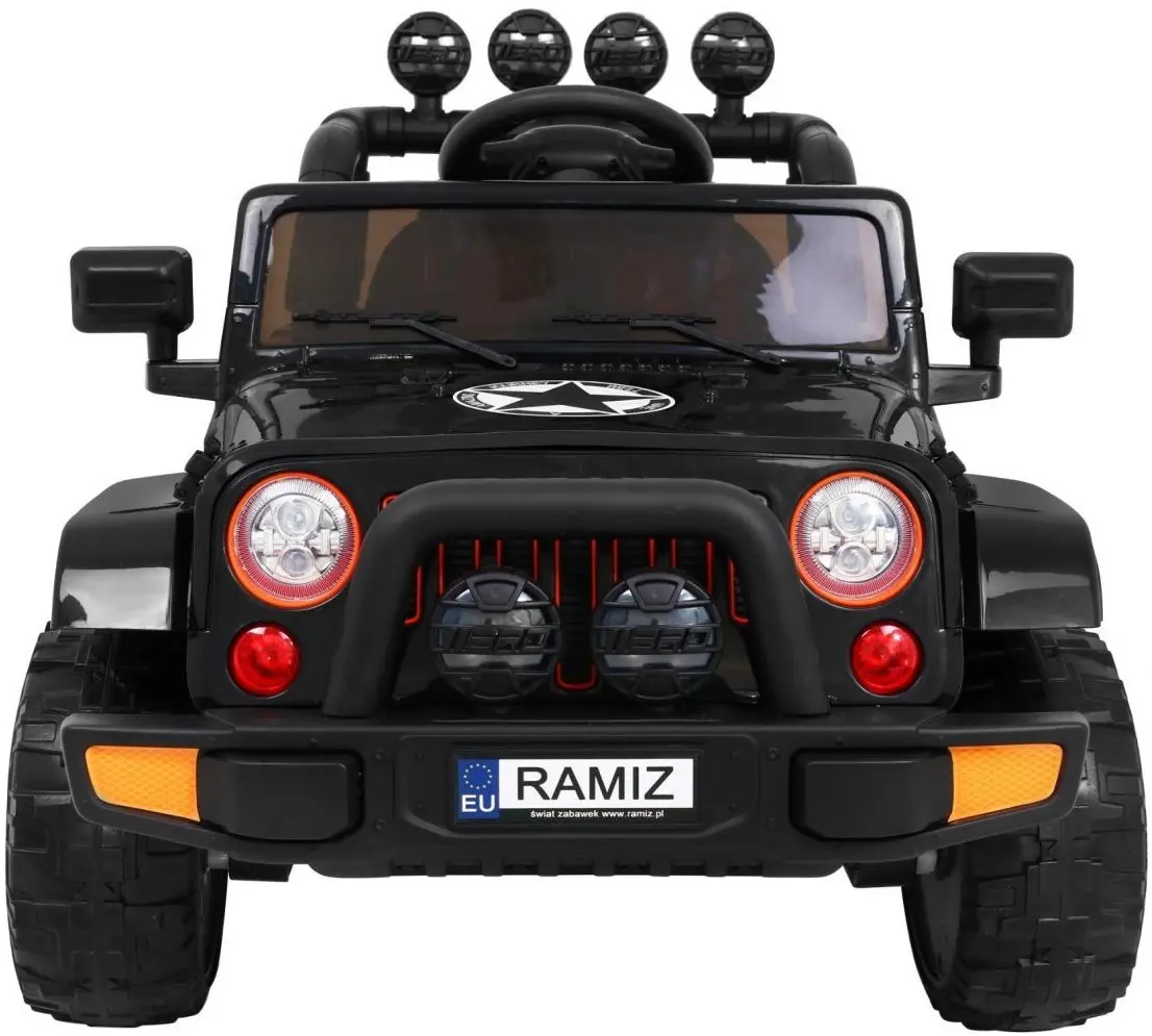 Masinuta electrică Ramiz Full Time 4WD BRD-7588 (Black)
