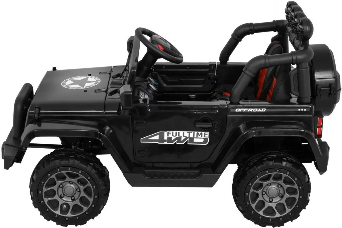 Masinuta electrică Ramiz Full Time 4WD BRD-7588 (Black)