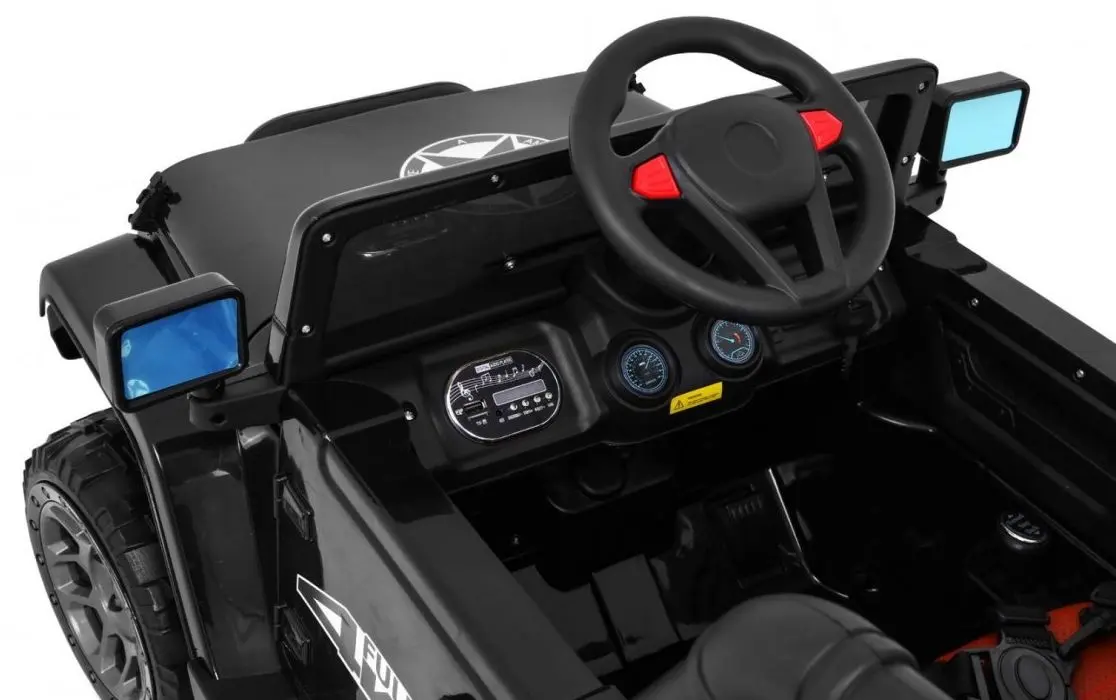 Masinuta electrică Ramiz Full Time 4WD BRD-7588 (Black)