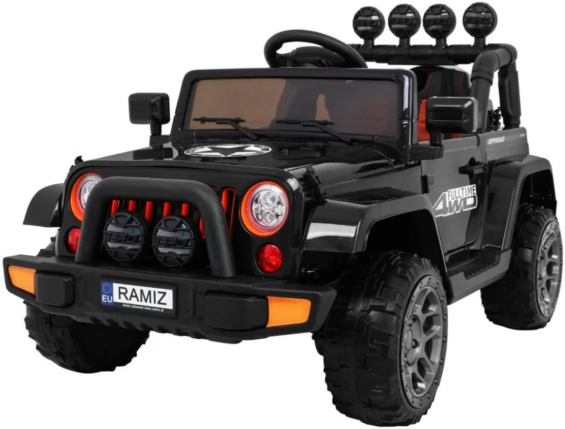 Masinuta electrică Ramiz Full Time 4WD BRD-7588 (Black)