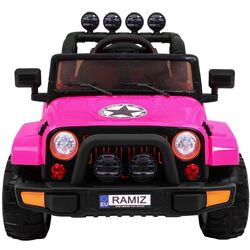 Masinuta electrică Ramiz Full Time 4WD BRD-7588 (Pink) Thumb