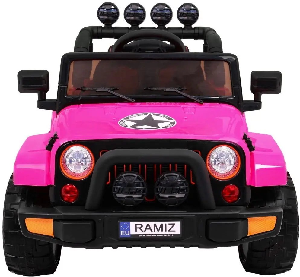 Masinuta electrică Ramiz Full Time 4WD BRD-7588 (Pink)