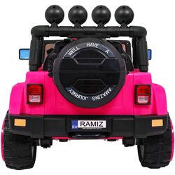 Masinuta electrică Ramiz Full Time 4WD BRD-7588 (Pink) Thumb