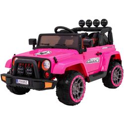 Masinuta electrică Ramiz Full Time 4WD BRD-7588 (Pink)