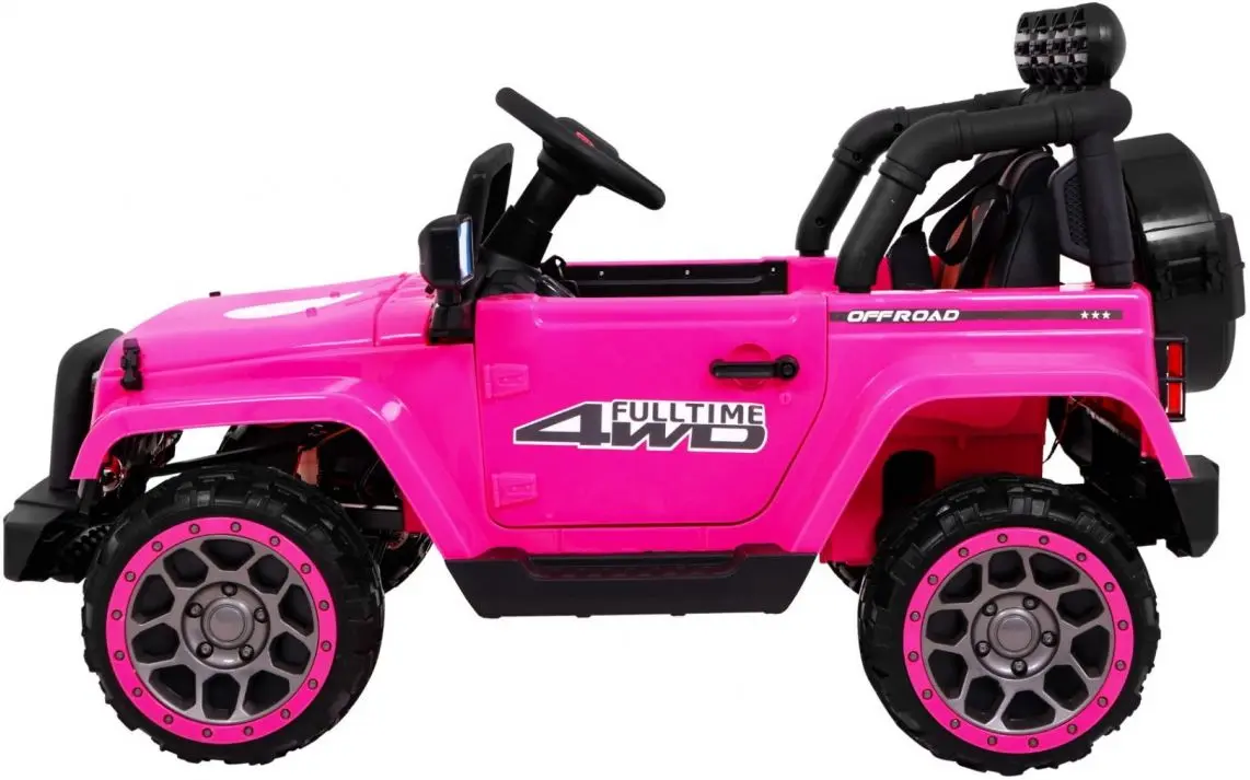 Masinuta electrică Ramiz Full Time 4WD BRD-7588 (Pink)