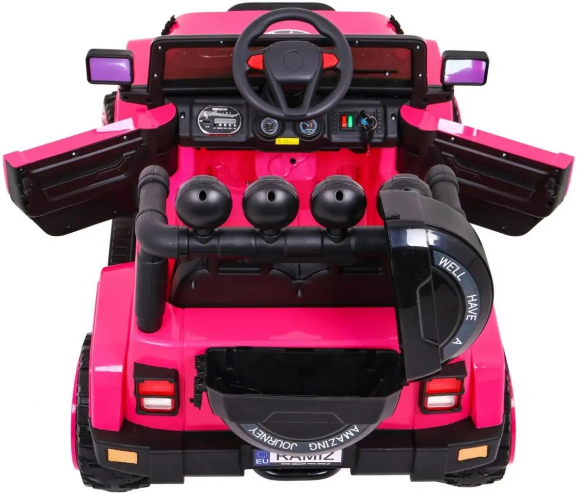 Masinuta electrică Ramiz Full Time 4WD BRD-7588 (Pink)