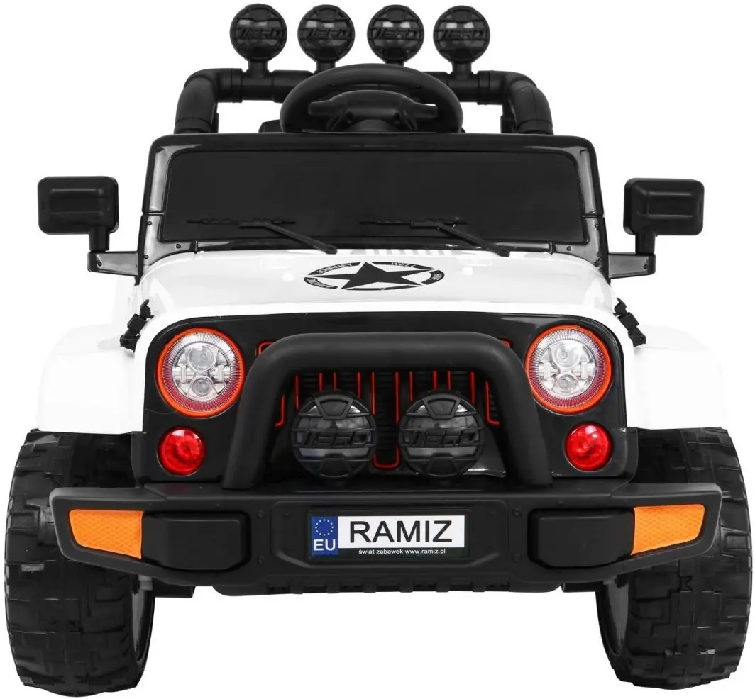 Электромобиль Ramiz Full Time 4WD BRD-7588 (White)