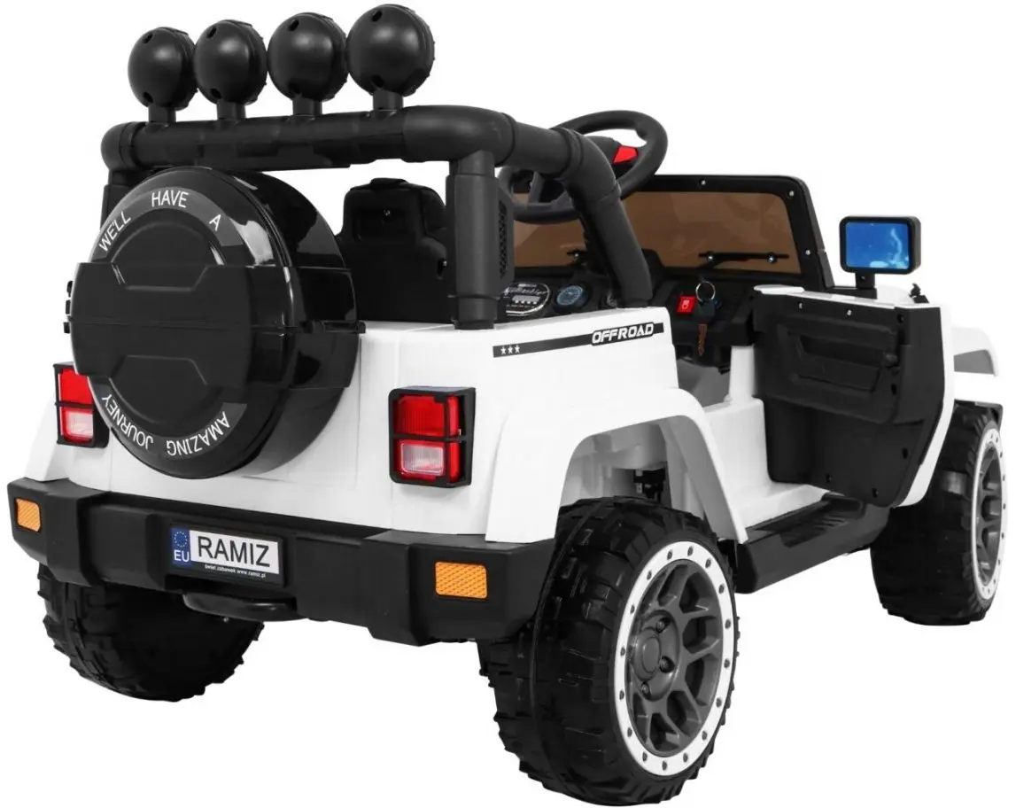 Электромобиль Ramiz Full Time 4WD BRD-7588 (White)