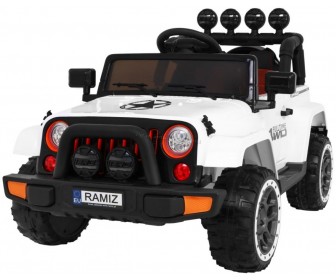 Masinuta electrică Ramiz Full Time 4WD BRD-7588 (White)