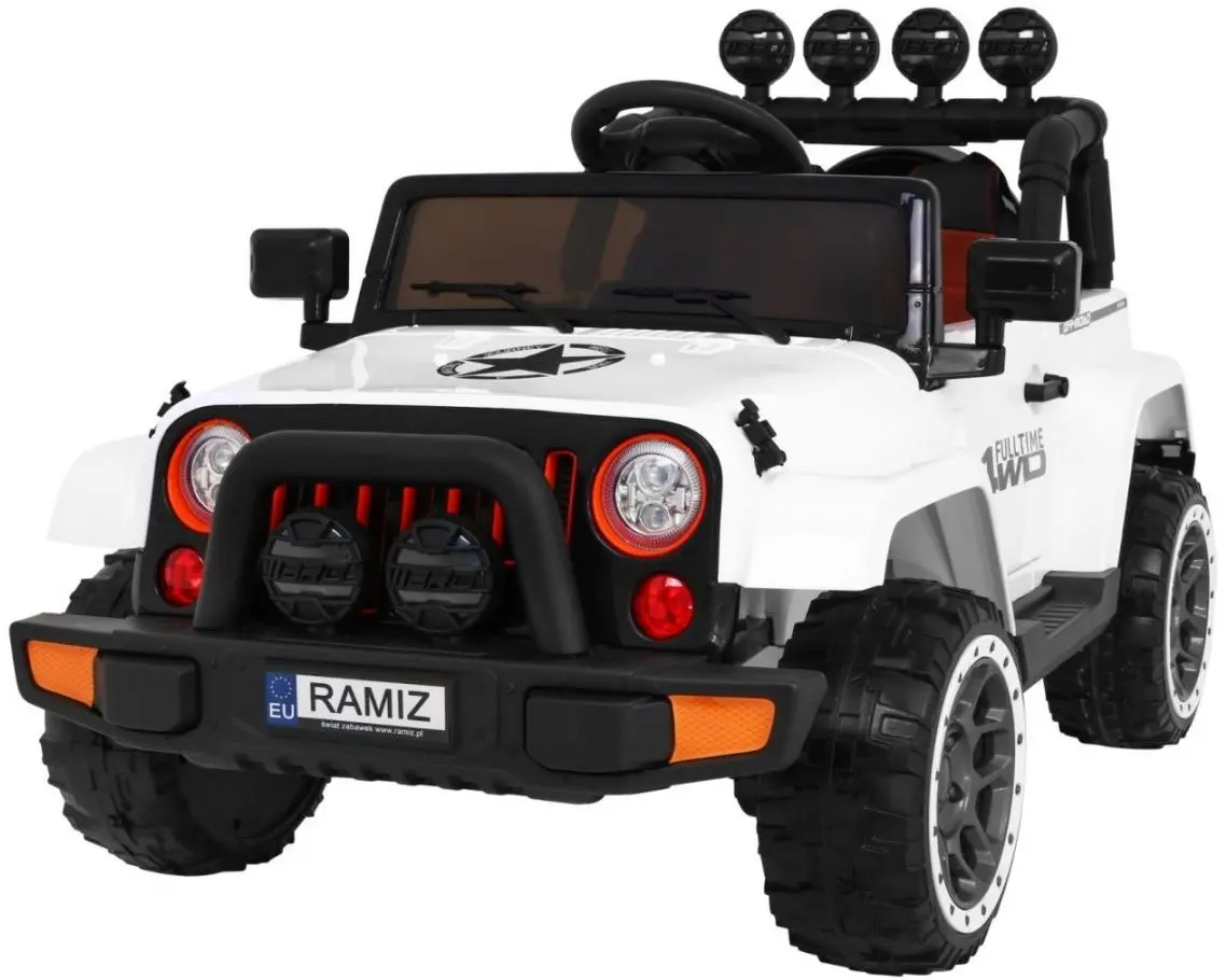 Электромобиль Ramiz Full Time 4WD BRD-7588 (White)