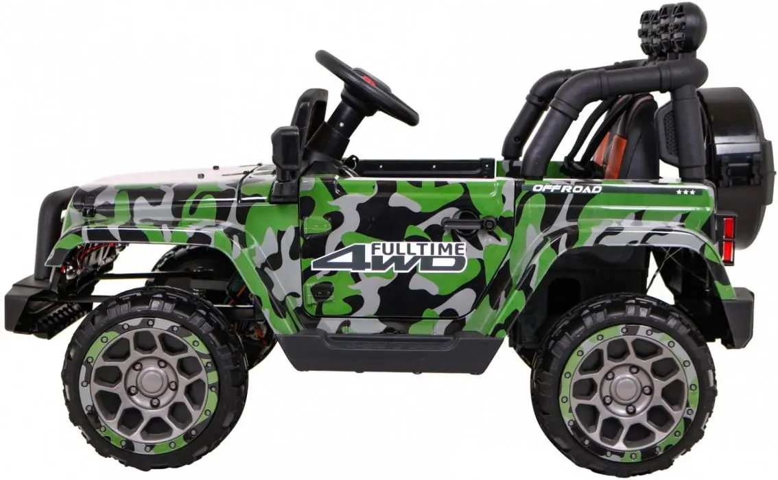 Maşinuţă electrică Ramiz Full Time 4WD Moro Off-Road (Camo)