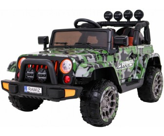 Maşinuţă electrică Ramiz Full Time 4WD Moro Off-Road (Camo)