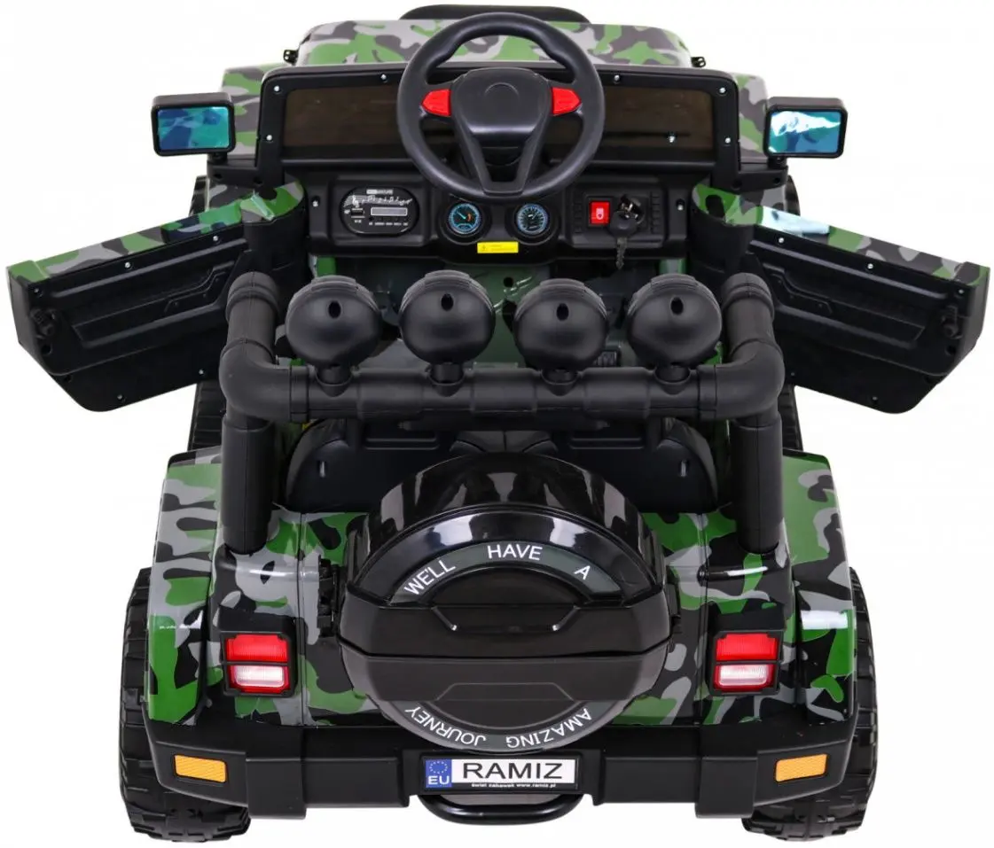 Maşinuţă electrică Ramiz Full Time 4WD Moro Off-Road (Camo)