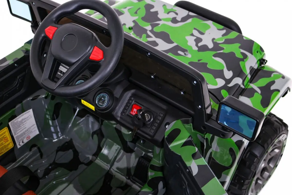 Maşinuţă electrică Ramiz Full Time 4WD Moro Off-Road (Camo)