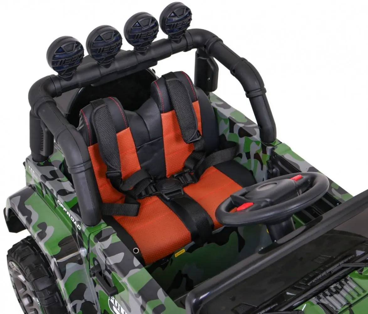 Maşinuţă electrică Ramiz Full Time 4WD Moro Off-Road (Camo)