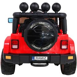 Maşinuţă electrică Ramiz Full Time Off-Road 4WD (Red/Black) Thumb