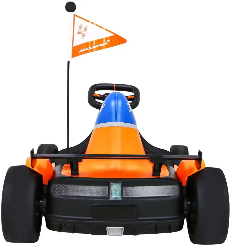 Maşinuţă electrică Ramiz Go-kart McLaren Drift (Orange/Blue) - 4
