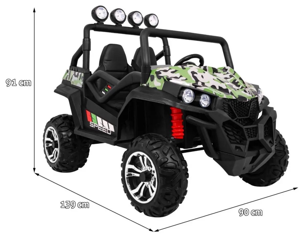 Masinuta electrica Ramiz Grand Buggy 4x4 Lift (Moro)
