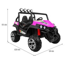 Masinuta electrică Ramiz Grand Buggy 4x4 Lift (Pink) Thumb