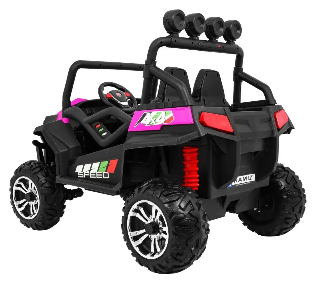 Masinuta electrică Ramiz Grand Buggy 4x4 Lift (Pink)
