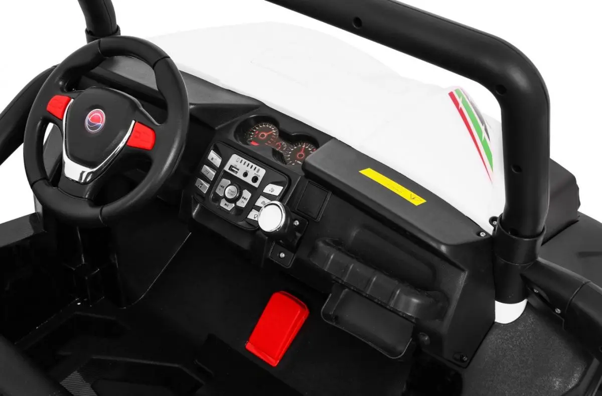 Masinuta electrică Ramiz Grand Buggy 4x4 Lift (White)