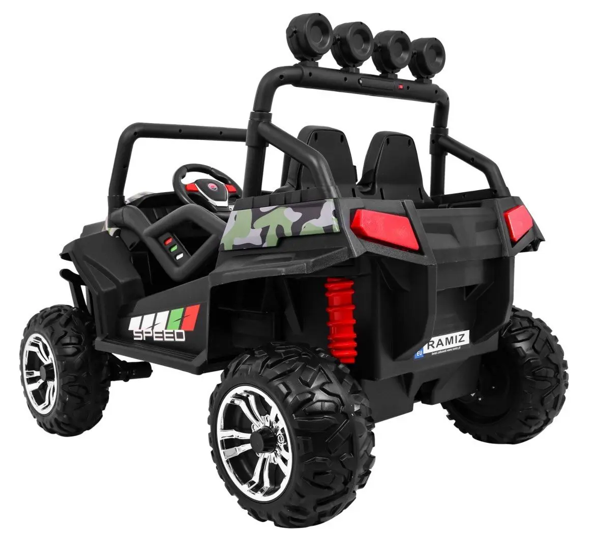 Masinuta electrică Ramiz Grand Buggy 4x4 Strong Lift (Moro)