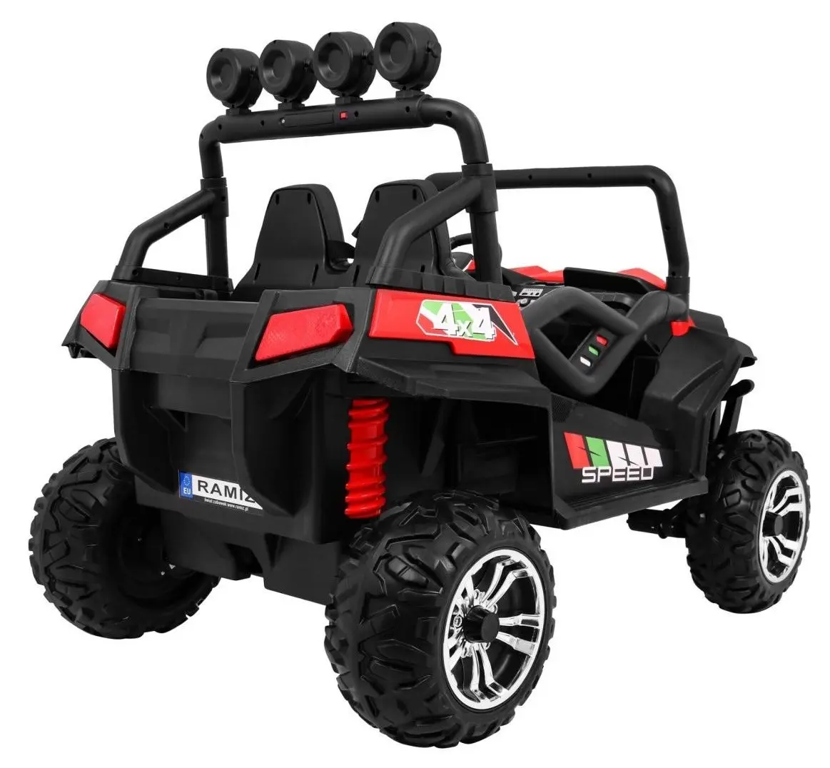 Masinuta electrica Ramiz Grand Buggy Strong Lift 4x4 (Red)
