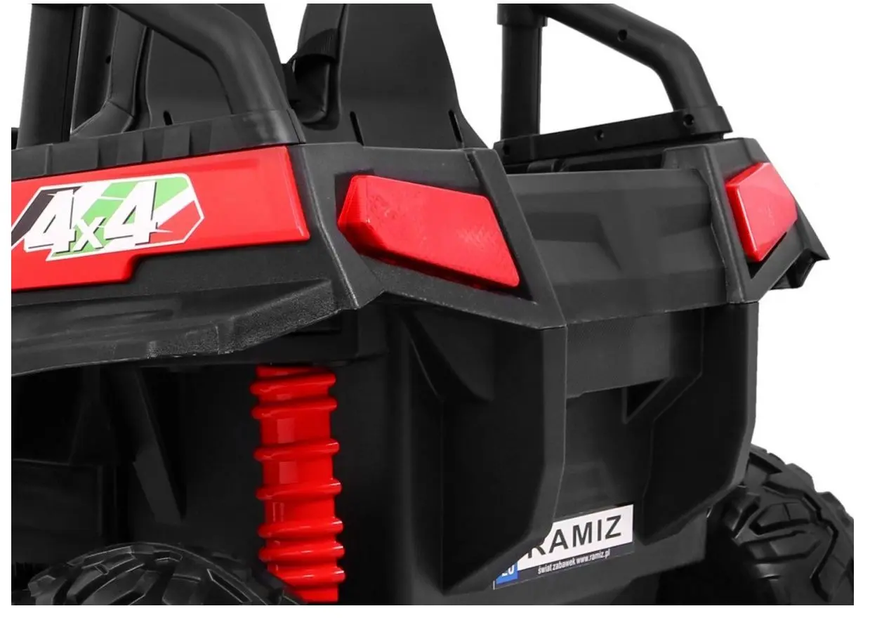 Masinuta electrica Ramiz Grand Buggy Strong Lift 4x4 (Red)