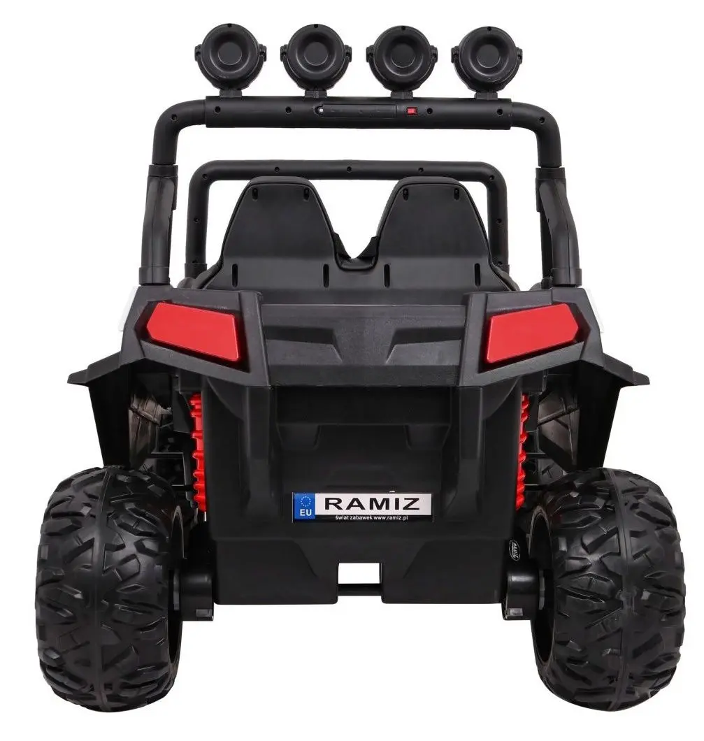 Masinuta electrica Ramiz Grand Buggy Strong Lift 4x4 (White)