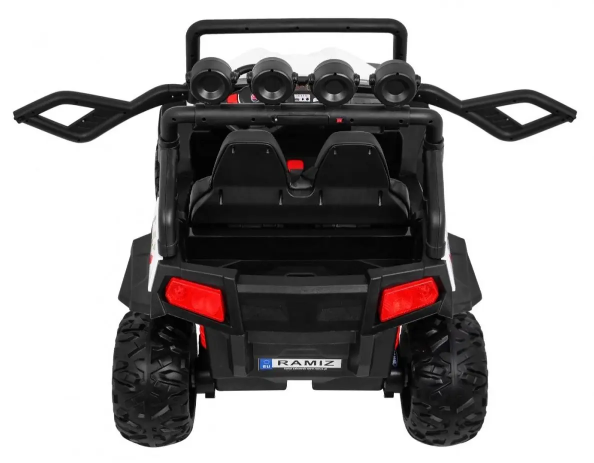 Masinuta electrica Ramiz Grand Buggy Strong Lift 4x4 (White)