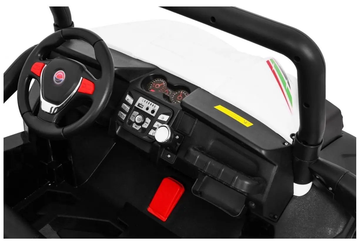 Masinuta electrica Ramiz Grand Buggy Strong Lift 4x4 (White)