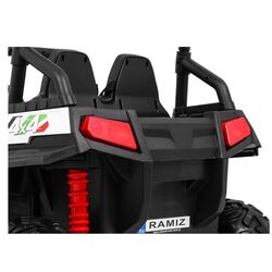 Masinuta electrica Ramiz Grand Buggy Strong Lift 4x4 (White) Thumb