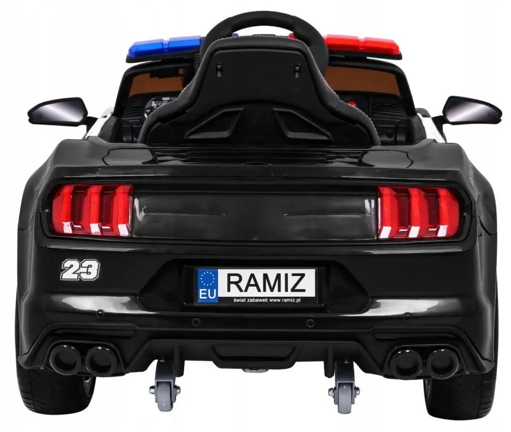 Mașinuță electrică Ramiz GT Sport Police PA.BBH-0007.CZ (Black)