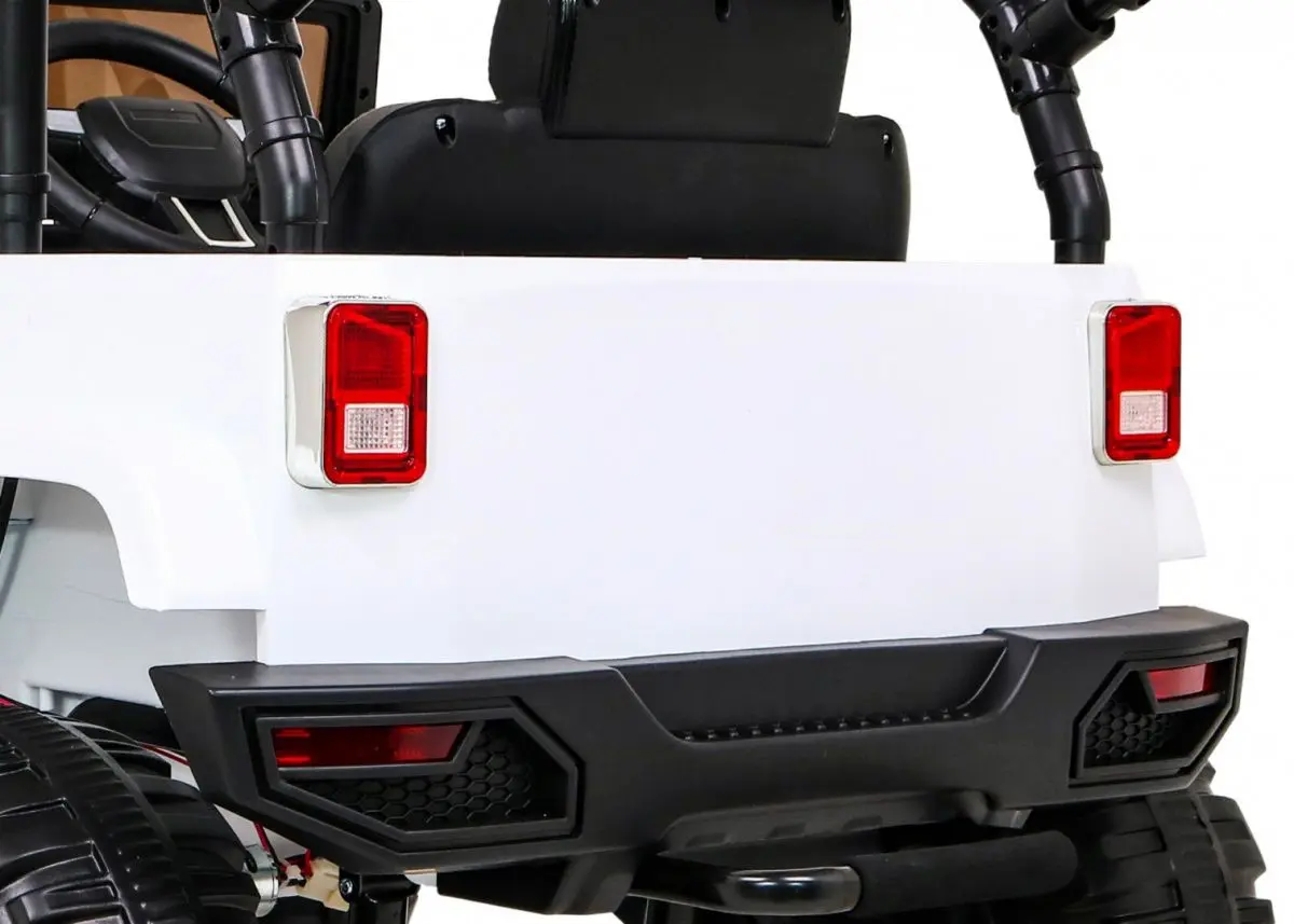 Masinuta electrica Ramiz Jeep All Terrain (White)