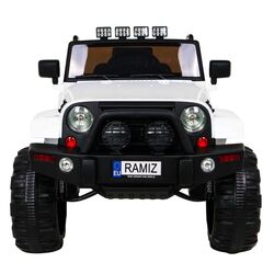 Masinuta electrica Ramiz Jeep All Terrain (White) Thumb