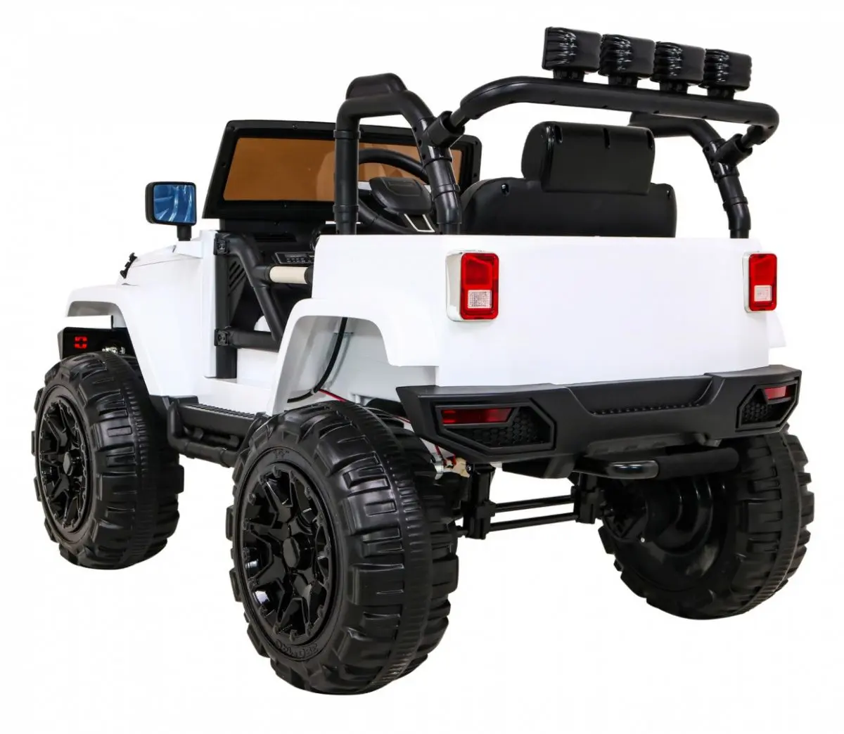 Masinuta electrica Ramiz Jeep All Terrain (White)