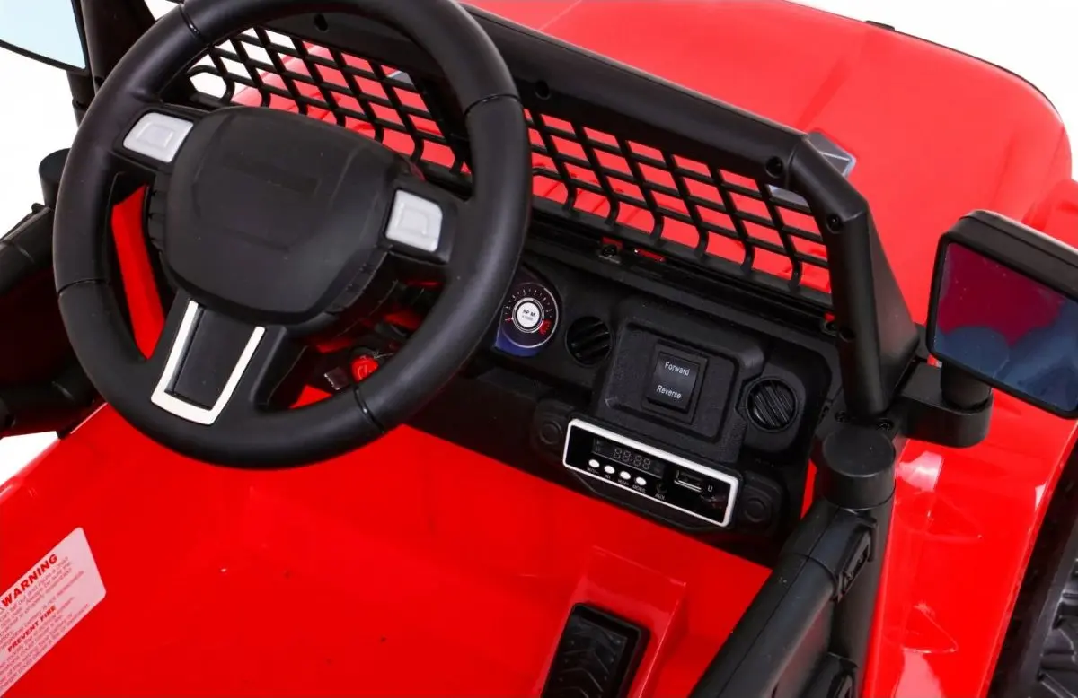 Электромобиль Ramiz Jeep Dark Night (Red)