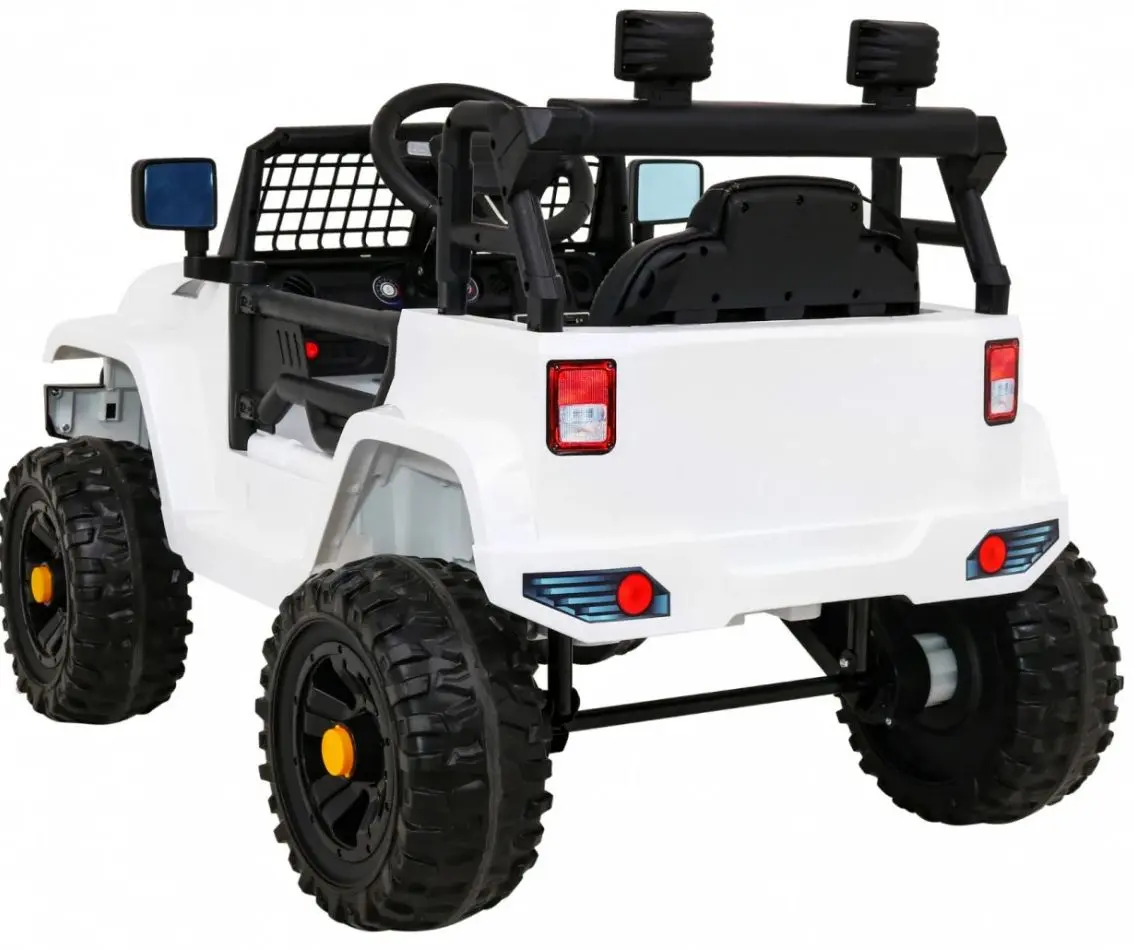 Электромобиль Ramiz Jeep Dark Night (White/Black)