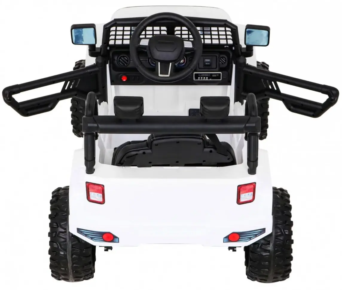 Электромобиль Ramiz Jeep Dark Night (White/Black)