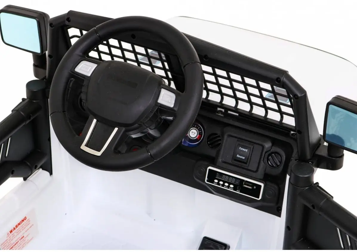 Электромобиль Ramiz Jeep Dark Night (White/Black)