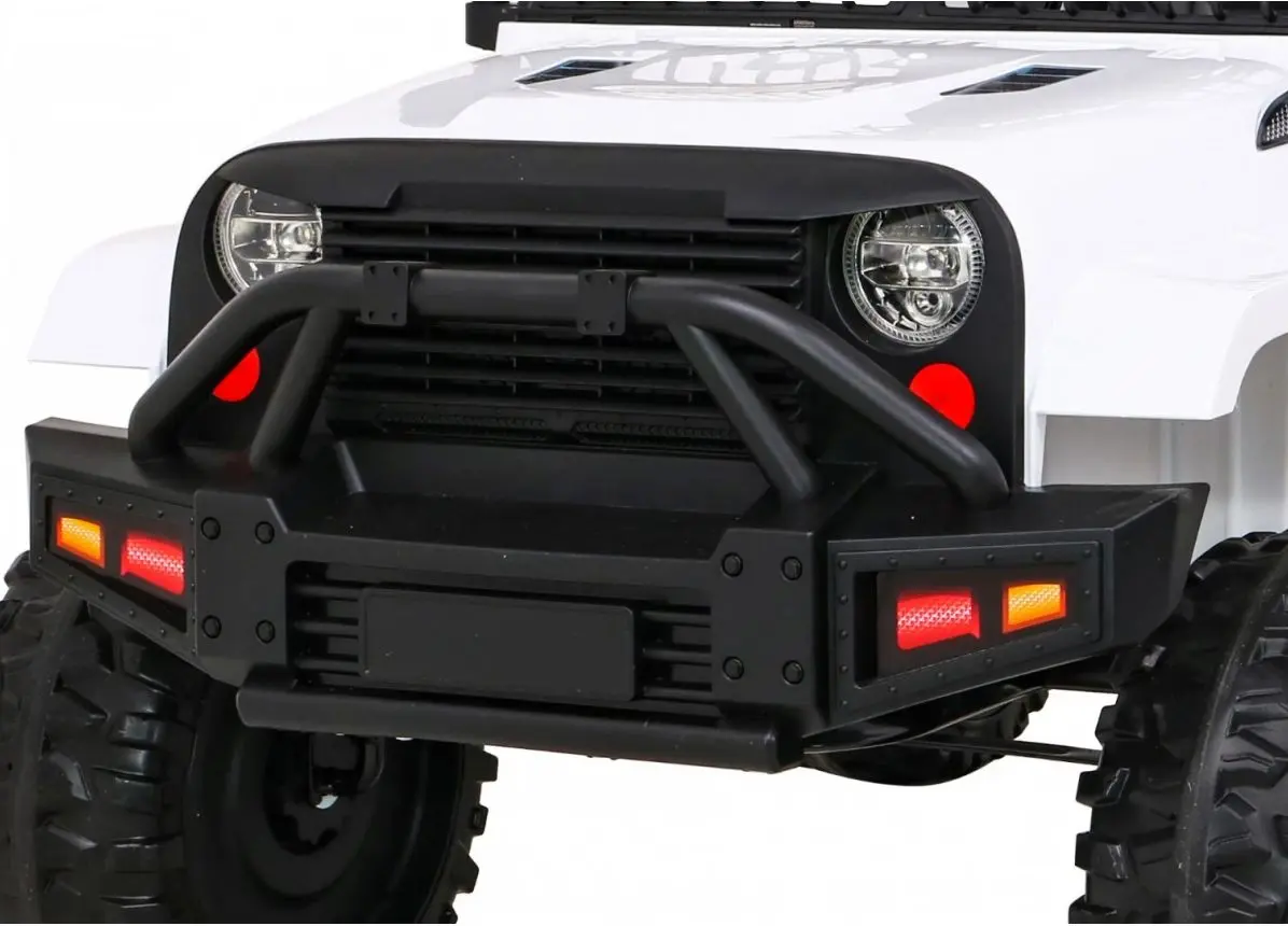 Электромобиль Ramiz Jeep Dark Night (White/Black)