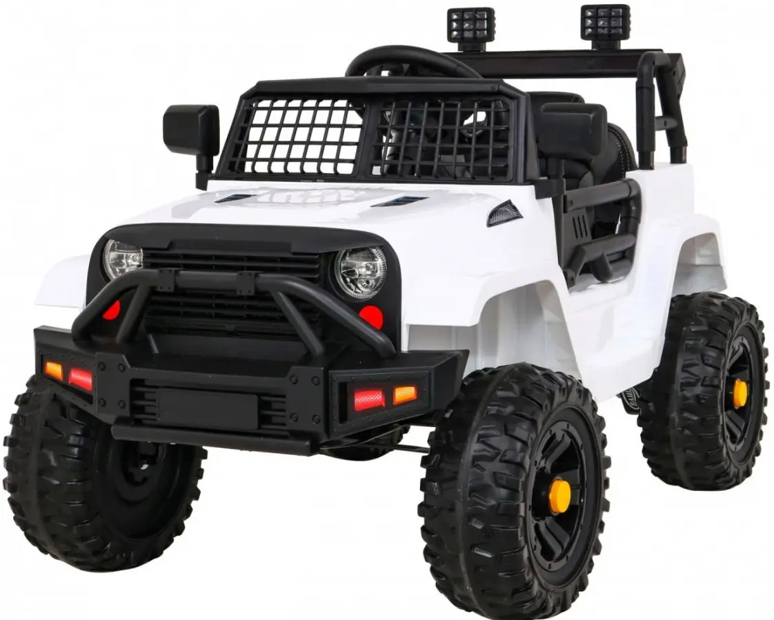 Электромобиль Ramiz Jeep Dark Night (White/Black)