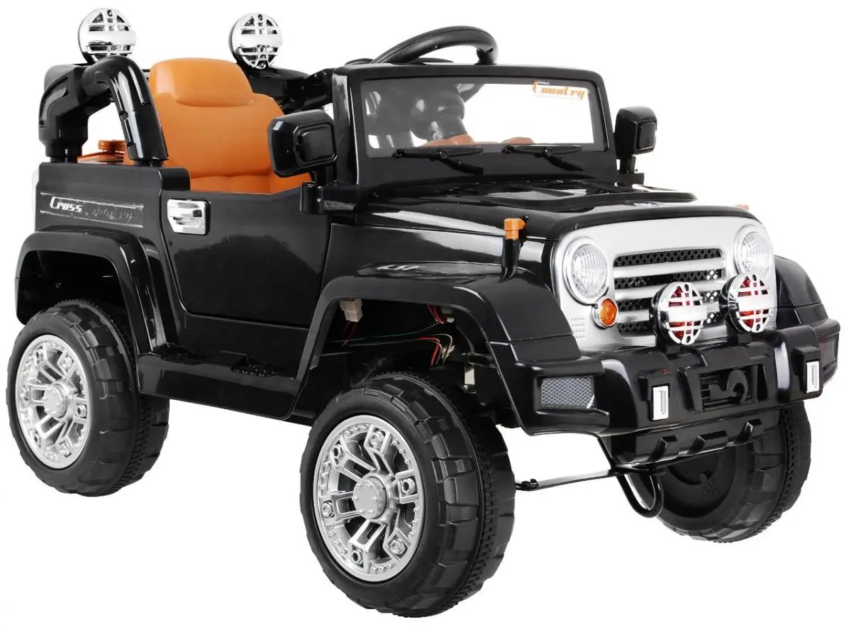 Masinuta electrica Ramiz Jeep JJ245 (Black) - 4