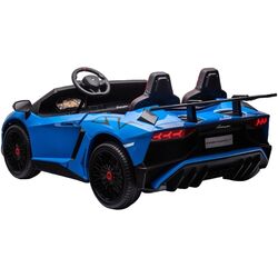 Masinuta electrica Ramiz Lamborghini Aventador SV (Blue) Thumb